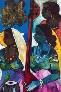 Abrar Ahmed, 20 x 30 Inch, Oil on Canvas, Figurative Painting, AC-AA-583